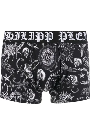 Philipp Plein Graphic-print low-rise boxers