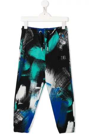 Diesel Tie-dye drawstring trousers