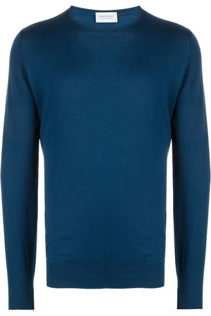 JOHN SMEDLEY Round neck knit jumper