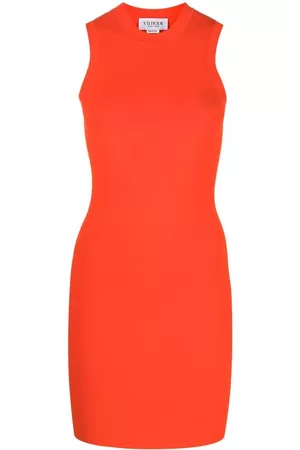 Victoria Beckham Rib knitted short dress