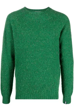 MACKINTOSH HUTCHINS wool crew-neck jumper