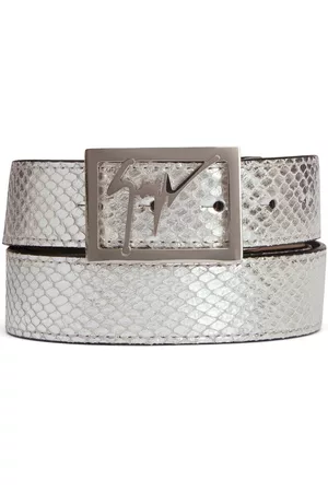 Giuseppe Zanotti Linium snakeskin-effect leather belt