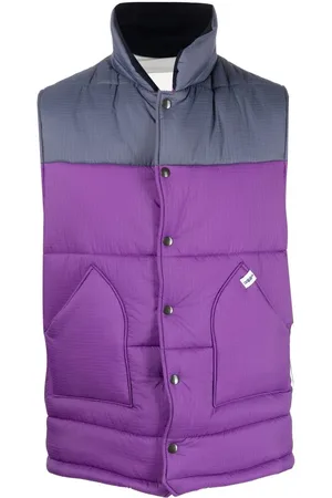 MACKINTOSH CONTRAST padded gilet