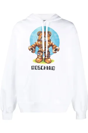 Moschino Logo-print detail hoodie