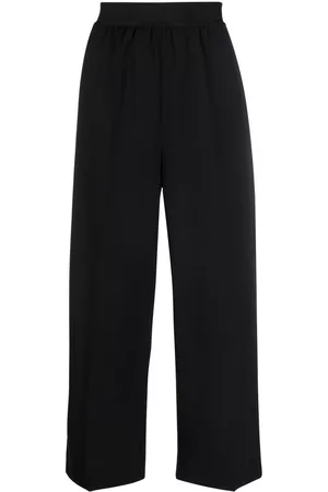 Stella McCartney Wide-leg cropped trousers