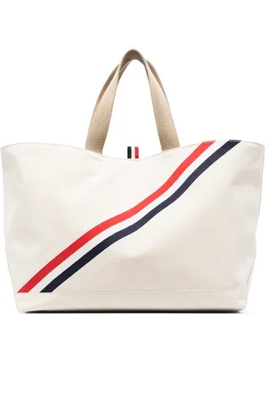Thom Browne RWB stripe tote bag
