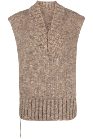 Maison Margiela Botanical Dye knitted vest