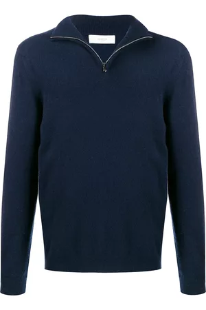 PRINGLE OF SCOTLAND Fine knit zip neck sweater