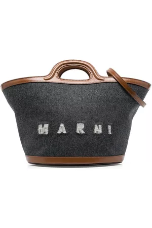 Marni Logo-print tote bag
