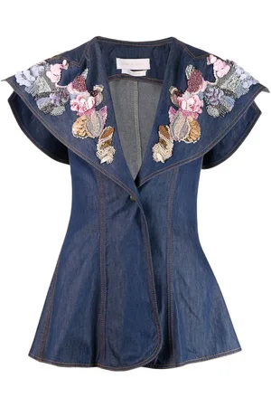 Saiid Kobeisy Embellished denim jacket