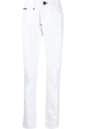 Philipp Plein Straight-cut denim jeans