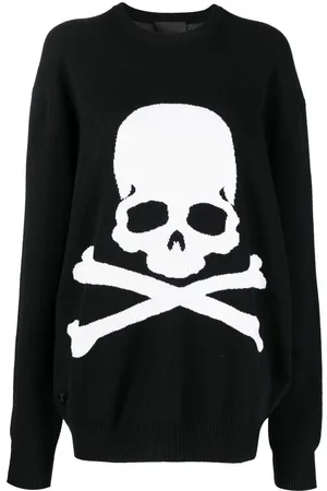 Philipp Plein Skull Bones crew-neck jumper