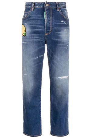 Dsquared2 Smiley Boston straight-leg jeans