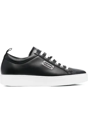 Les Hommes Leather low-top sneakers