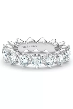 Platinum Ring with Diamonds for Women JL PT MB RD 104 – Jewelove.US-gemektower.com.vn