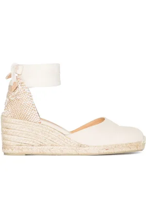 Castaner Carina lace-up wedge espadrilles