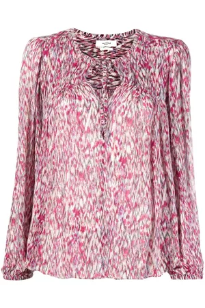 Marant Etoile Abstract-print blouse