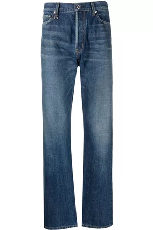 UNDERCOVER Mid-rise straight-leg jeans