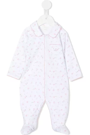 MARIE CHANTAL Floral-print cotton pajamas