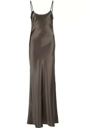 Voz Bias cut slip dress