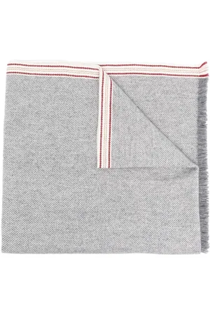 Brunello Cucinelli Cashmere striped scarf