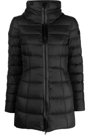 Peuterey Funnel-neck padded mid-length coat