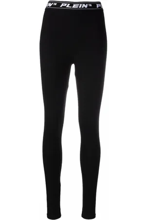 Philipp Plein Logo-waistband leggings