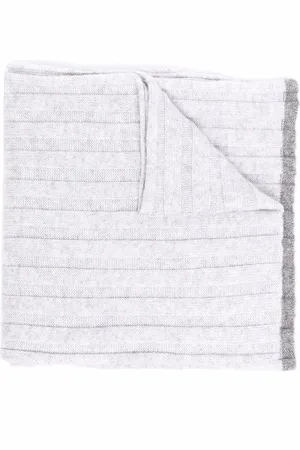 Brunello Cucinelli Ribbed-knit cashmere scarf