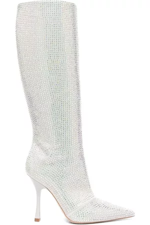 Liu Jo X Leonie Hanne knee-high rhinestone boots