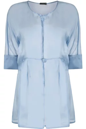 FELY CAMPO Sheer peplum jacket