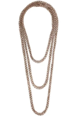Brunello Cucinelli Monili-chain twisted necklace