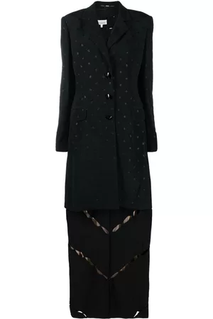 Gianfranco Ferré 1990s embroidered dress-jacket set