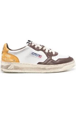 Autry Super Vintage colour-block sneakers