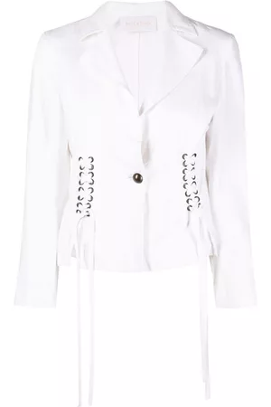 VALENTINO GARAVANI 2000s lace-up detailing jacket