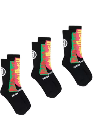 READYMADE Three-pack Crew socks