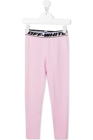 OFF-WHITE Logo-waistband leggings