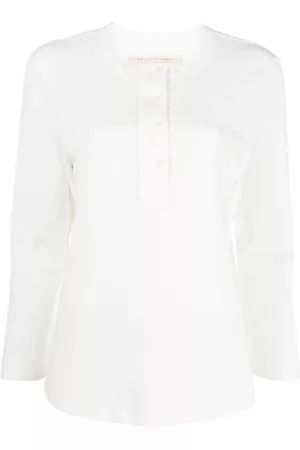 RAQUEL ALLEGRA Henley long-sleeved T-shirt