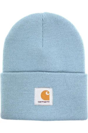 Carhartt Logo-patch knitted hat