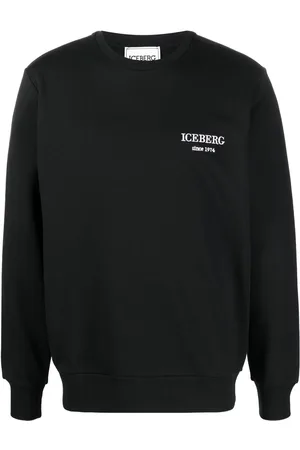 Iceberg Men Sweatshirts - Logo print sweatshirt