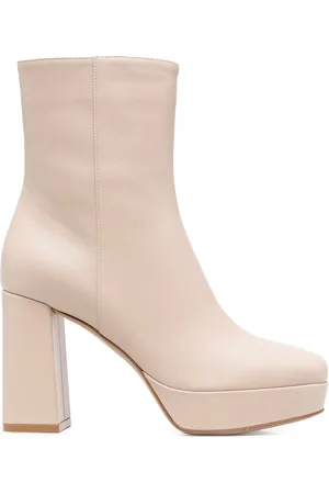 Gianvito Rossi 100mm leather ankle boots