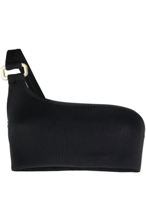 Wolford Ribbed one-shoulder bikini top