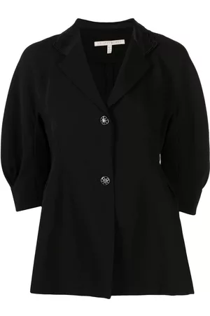 SHIATZY CHEN Spread-collar single-breasted jacket