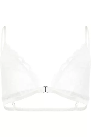 FLEUR DU MAL Charlotte lace triangle bra