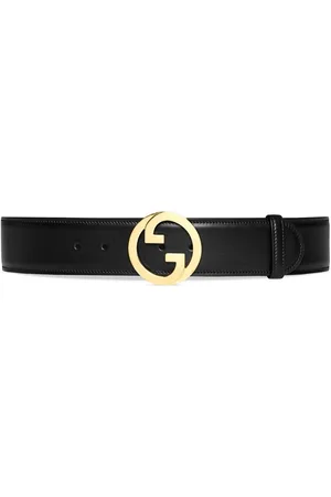 Gucci Women Belts - Cintura larga con logo GG tondo