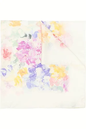 Dolce & Gabbana Floral-print silk scarf