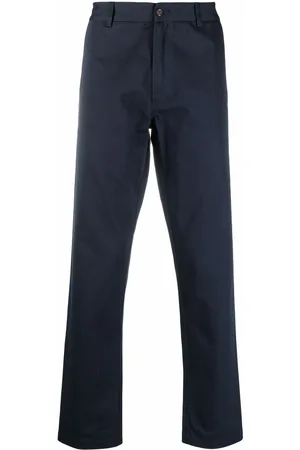 Universal Works High-rise straight-leg trousers