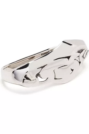 Alexander McQueen Asymmetric oversized ring