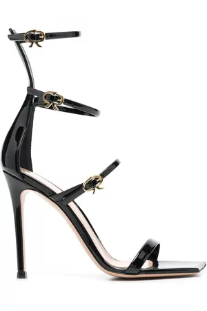 Gianvito Rossi Ribbon Uptown 105mm leather sandals
