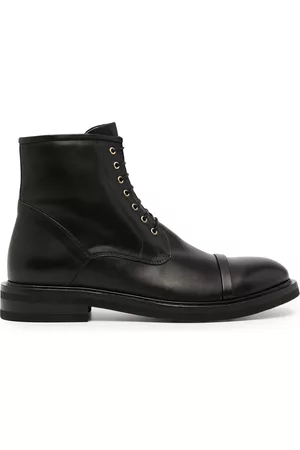MALONE SOULIERS Bryce leather lace-up boots