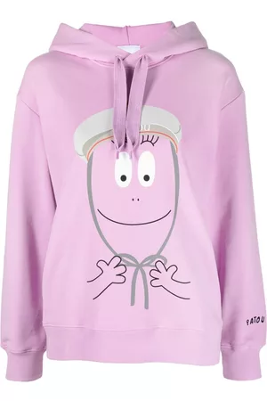 Patou Graphic-print cotton hoodie